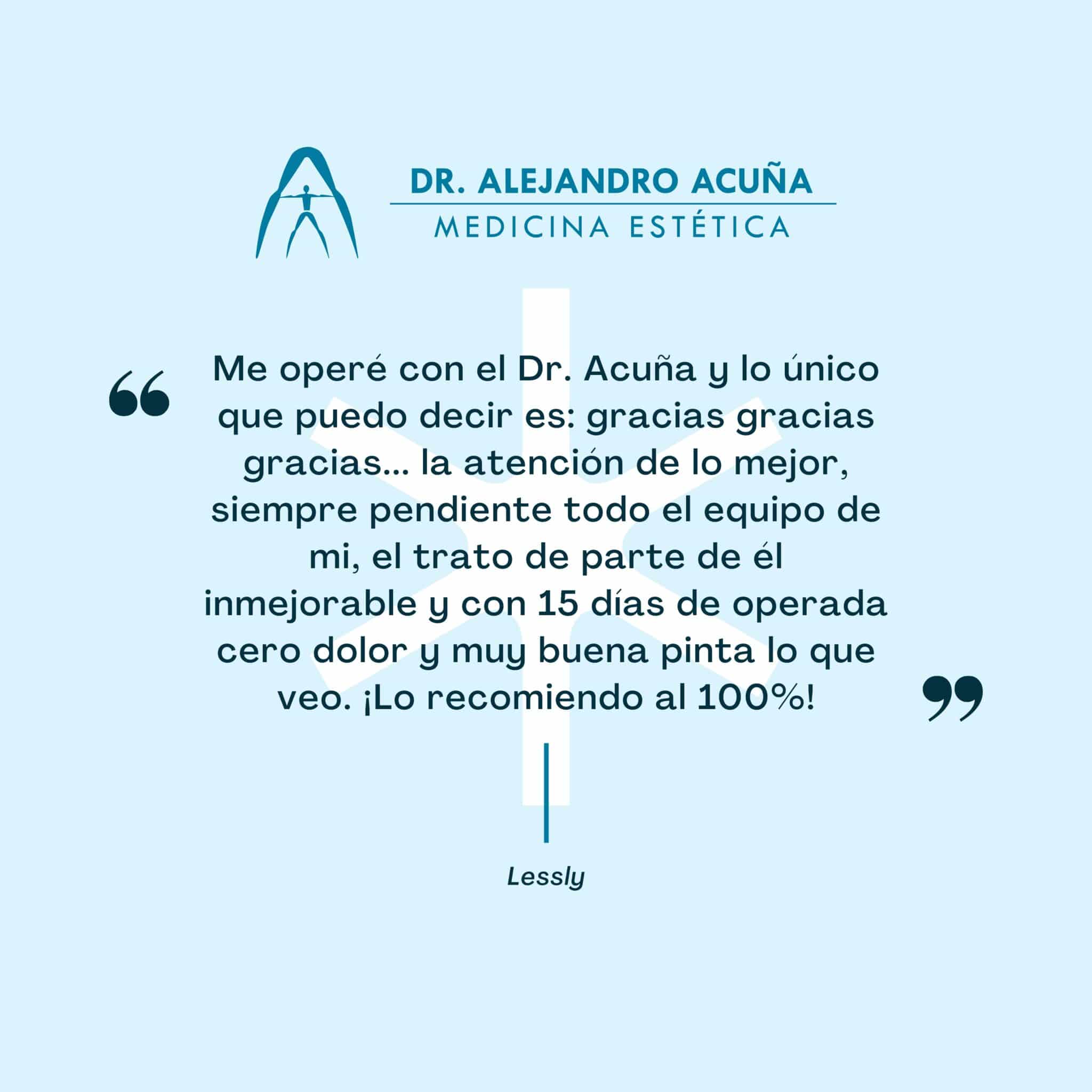 opiniones pacientes dr alejandro acuña